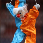 Puppet rods demonstrating reach for small and large puppets