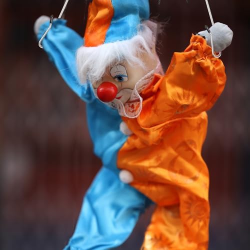 Puppet rods demonstrating reach for small and large puppets