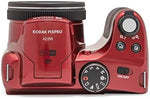 Kodak Astro Zoom AZ255 16 Megapixel digital camera back view highlighting the 3-inch LCD control screen.