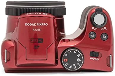 Kodak Astro Zoom AZ255 16 Megapixel digital camera back view highlighting the 3-inch LCD control screen.
