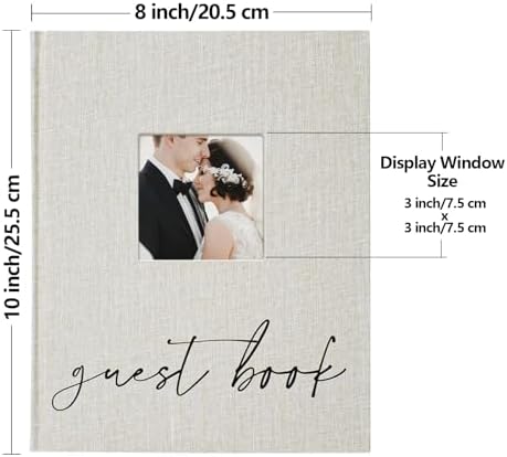 Vienrose photo guest book showing polaroid placement