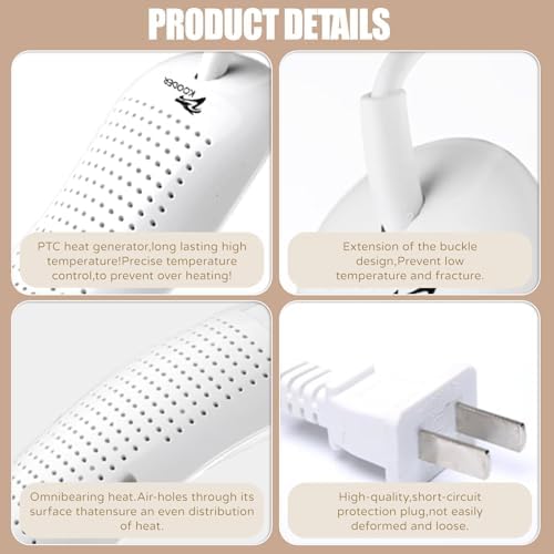 Boot Dryer,Shoe Dryer,Foot Dryer ! Eliminate Bad Odor and sanitize Shoes! - Image 4