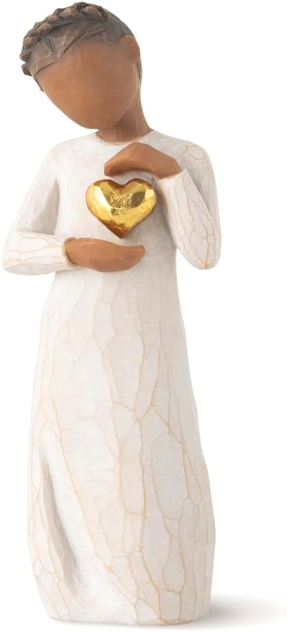 Willow Tree Journey figurine displayed on a shelf