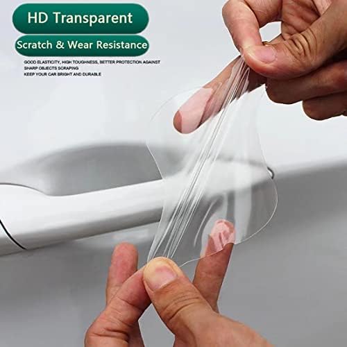 UV resistant scratch guard film protecting automotive paint from key scratches