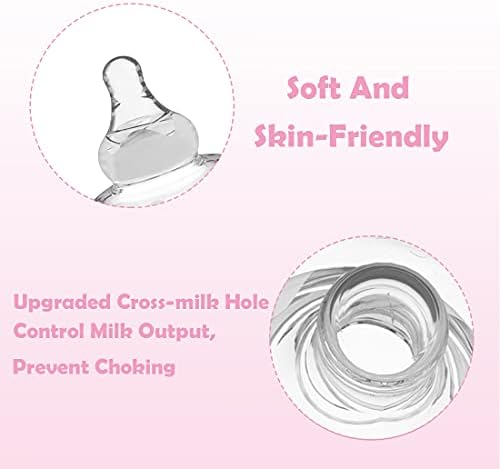 Clear silicone design of Yiyee nipple shield
