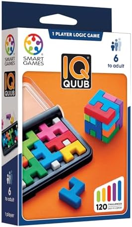 SmartGames single player logic puzzle three-dimensional cube assembly demonstration.
