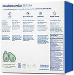 Five piece Mustela baby skincare collection bottles