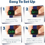 Benny Bradley's Potty Training Watch V4 packaging and accessories