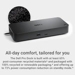 Premium multi screen productivity dock station showing compact profile design