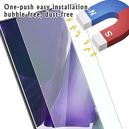 Vaxson military grade screen film demonstrating self healing technology for minor scratches