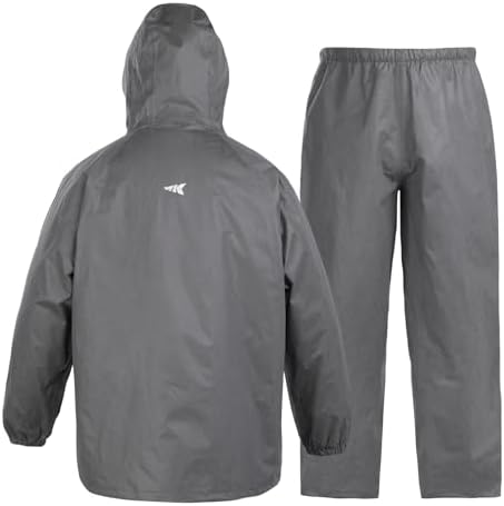 KastKing AquaLite rain suit leg opening and boot fit