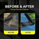 Side view of Protex fabric roof protection liquids demonstrating the complete premium auto detailing solution