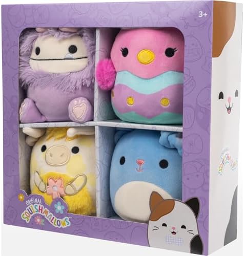 Squishmallows Easter edition plush box set packaging