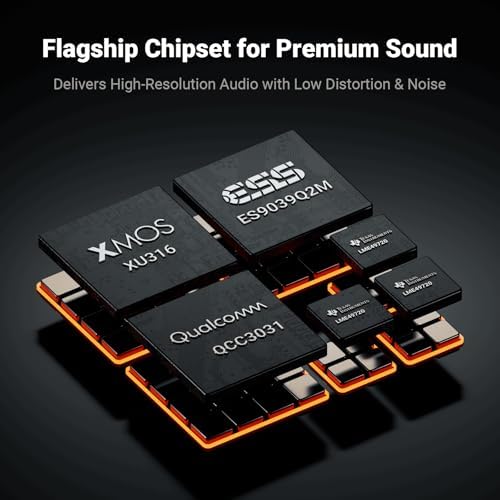 Fosi Audio ZD3 compact desktop DAC showing volume knob and circular screen