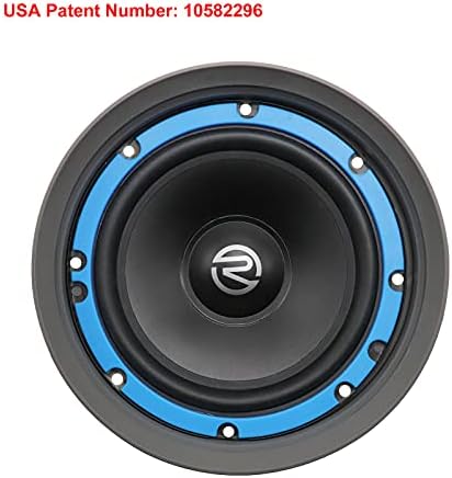 Recoil SPB65K baffles installed on a car speaker