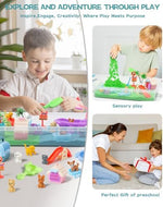 Sikmcle sandbox with locking lid and storage functionality