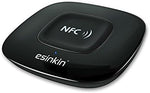 Esinkin wireless audio receiver highlighting the Near Field Communication logo for quick tap pairing