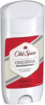 Old Spice original scent three ounce antiperspirant clear application formula