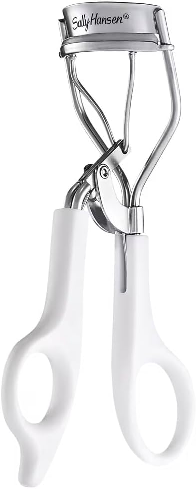 Sally Hansen eyelash curler showing open head shape design