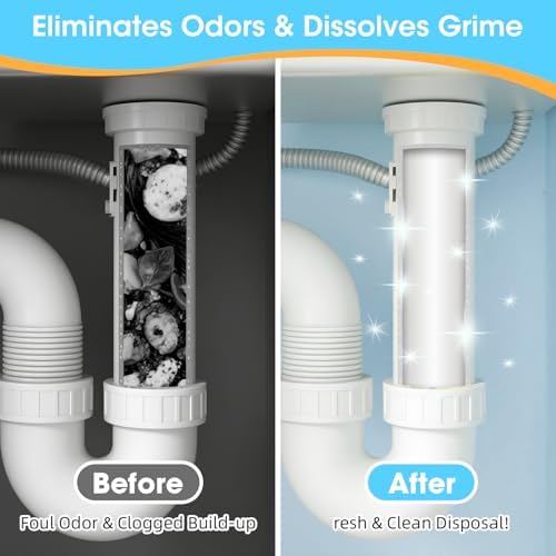 Usage demonstration of Active garbage disposal cleaning tablet