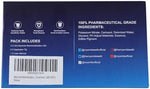 Side layout of the packaging showing detailed usage instructions for fast sensitivity relief