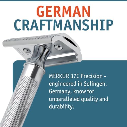 MERKUR Slant Bar MK-37C, Double Edge Safety Razor - Image 5