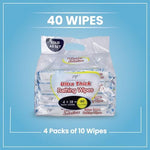 Premium Formulations Shower Solutions wipes for nursing and outdoor use