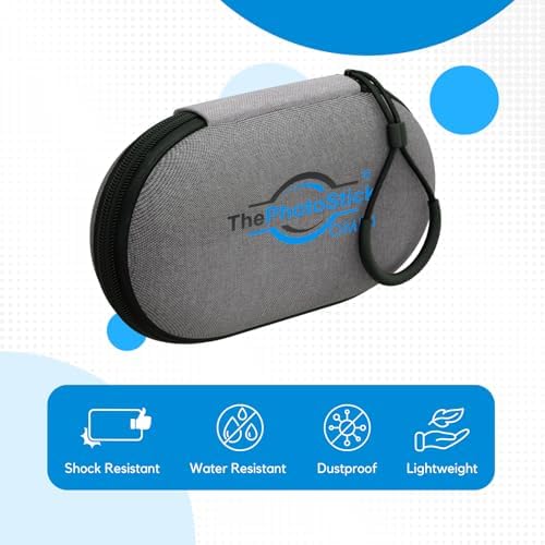 ThePhotoStick Omni Case compact travel organizer with zippered loop attached to keys