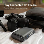 GL.iNet high-performance travel VPN router unboxed with official type-C power adapters and network cables.