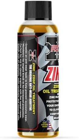 Rev X ZDDP additive bottle for engine protection