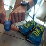 Sidas foot care gel caps for big toe impact absorption.