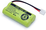 BAOBIAN rechargeable replacement batteries displaying the technical specification label clearly.
