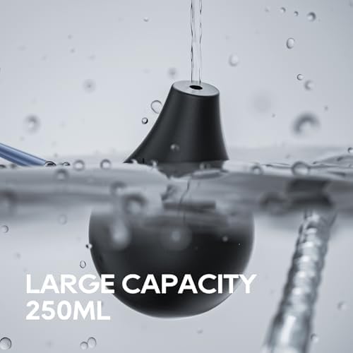 Flexible silicone hose attached to black enema bulb for easy reach