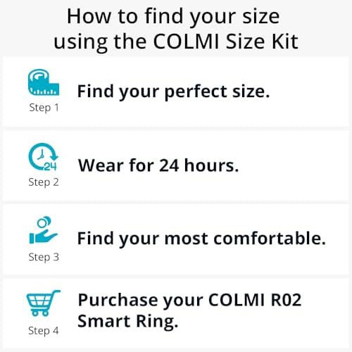 User measuring finger with Colmi R02 professional sizing tool