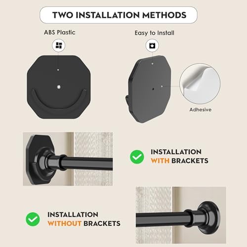 Widyana tension rod showcasing adjustable length mechanism