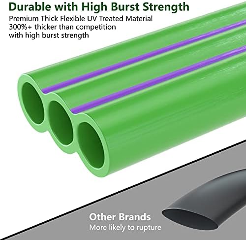 Close-up view of the thick UV-treated plastic material of the Jasonwell water park accessory.