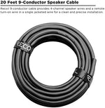 Easy-peel jacket demonstration of Recoil audio cable