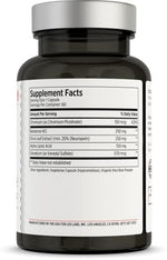 LES Labs Insulin Health supplement label showing berberine and chromium ingredients