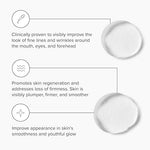 DRMTLGY 2-piece kit for targeting wrinkles and strengthening the skin barrier