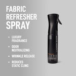 Laundry Sauce odor fighting spray bottle showing 9.8 fluid ounces size