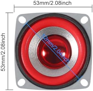 Dweii speaker rear terminal view for DIY projects