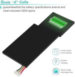 Fancy Buying rechargeable laptop power source illustrating precise mounting screw hole placements.