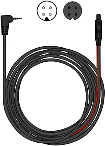WOLFBOX reverse camera extension cord detailing the integrated red trigger wire