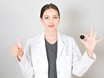 Pre rolled black disposable fingertip protection protectors organized cleanly for industrial use