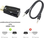 RyzCare digital to analog signal converter with included auxiliary audio cable.