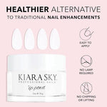 Professional Kiara Sky Clear Dip Powder jar for nail art