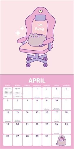 Pusheen 2026 Wall Calendar: Day Off Plans - Image 4