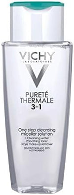 Vichy Purete Thermale 3 In 1 One Step Cleansing Micellar Solution label details