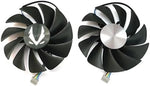 LTANDBR eighty nine millimeter cooling fan showing the precise forty two millimeter mounting holes