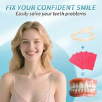 High-quality resin molding materials for at-home denture repair.